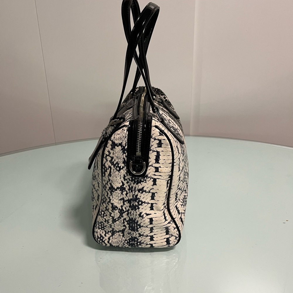 Coach Chic Snakeskin Pattern Handbag - image 4